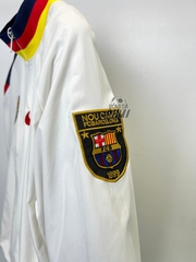 ÁO GIÓ RETRO BARCA TRẮNG