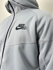 BỘ KHOÁC NIKE TECH XÁM