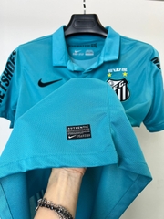 ÁO RETRO POLO SANTOS XANH
