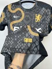 ÁO BODY PRE CHELSEA ĐEN 2025