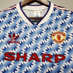 ÁO RETRO MU XANH 1990