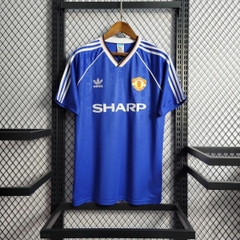 ÁO RETRO MU XANH 1988