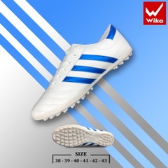 GIẦY WIKA 3 SỌC TRẮNG XANH