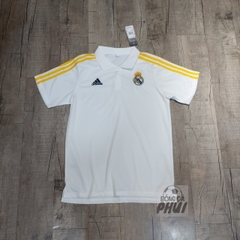 ÁO POLO REAL TRẮNG 2023