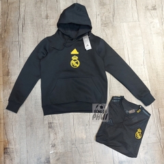 ÁO HOODIE REAL ĐEN 2023