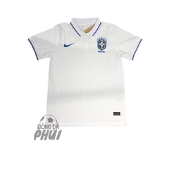 ÁO POLO BRAZIL TRẮNG