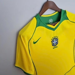 ÁO RETRO BRAZIL VÀNG 2004