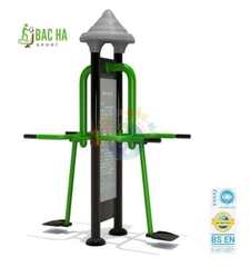 Máy tập lắc eo 2 trụ ls02