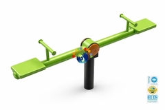 Bập bênh trục bi 1 trụ 2 chỗ ngồi -A474