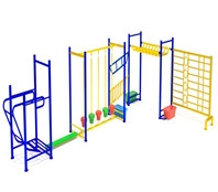 Nhà khối liên hoàn cầu trượt bac ha