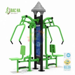 Máy tập đẩy tay 2 trụ ls09