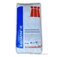 AQUAFIN-IC: Vật liệu chống thấm gốc tinh thể thẩm thấu