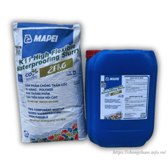 Mapei K11 High Flexible - Chống thấm gốc xi măng 2 thành phần đàn hồi cao