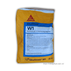 SikaShield®W1 - Vữa kết dính gốc xi măng cho màng chống thấm