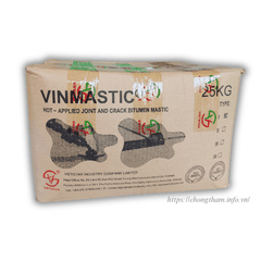 Vinmastic: Matit bitum chèn khe lún, vết nứt, khe co giãn