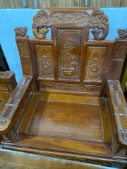 Thanh Lý Bộ Bàn Ghế Tai Voi Gỗ Hương Vàng
