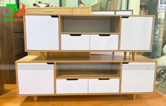 Kệ tv chân cao dáng thẳng 1m8