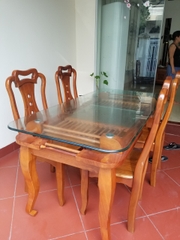 Bàn ăn gỗ hương thanh lý tại Đồ Cũ Tiến Minh
