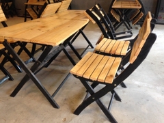 Thanh lý Bàn ghế gấp cafe