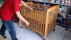 Cũi trẻ em cũ thanh lý