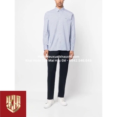 ÁO sơ mi tommy Pitch blue  full