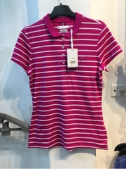 Áo Polo Tommy Nữ Ct kẻ WW0WW27151