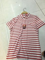 Áo Polo Fantom Nữ kẻ 016