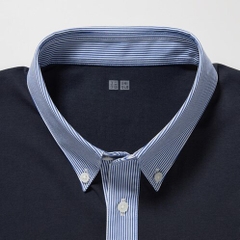 Áo polo Uniqlo nam ct Cổ Kẻ 45566