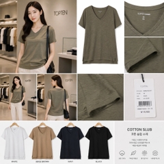 Áo Cổ Tim Topten Nữ CT MSB2TV2911A