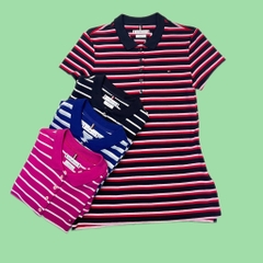 Áo Polo Tommy Hilfiger Nữ Kẻ WW27151