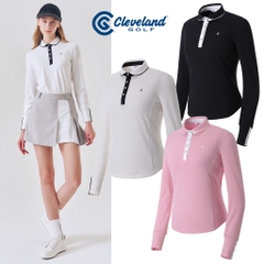 Áo Nỉ Polo Dài tay Cleveland Golf Nữ CGWTS23708