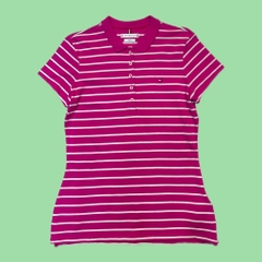 Áo Polo Tommy Hilfiger Nữ Kẻ WW27151