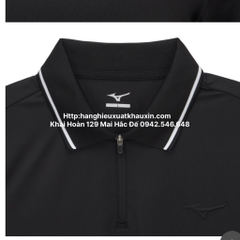 Áo Polo 1/4zip Mizuno Nam 32TB002833