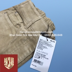 Quần Khaki Nhung Jaju Nữ J123401012