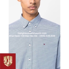 ÁO sơ mi tommy Pitch blue  full