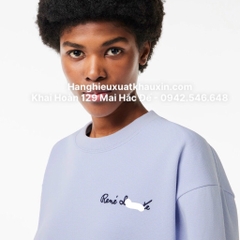 Áo Nỉ Croptop Lacoste Nữ SF7261