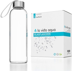 BỘ BÌNH THỦY TINH LA VIDA AQUA 500ML