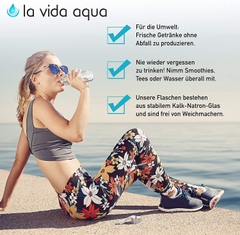 BỘ BÌNH THỦY TINH LA VIDA AQUA 500ML