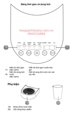 MÁY LÀM SỮA HẠT MEDION MD11200 – MẪU MỚI T9/2021