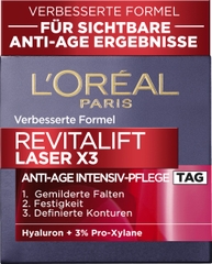 KEM DƯỠNG DA NGÀY/ĐÊM L’ORÉAL REVITALIFT LASER X3 CHỐNG LÃO HÓA - MẪU 2021