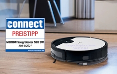  ROBOT LAU HÚT BỤI MEDION S20 SW (MD20011) – MẪU MỚI 9/2021