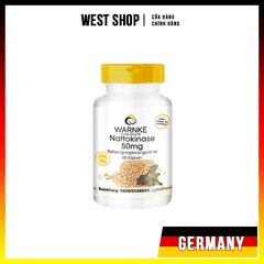 THUỐC CHỐNG ĐỘT QUỴ WARNKE NATTOKINASE 50MG - MẪU MỚI 2023
