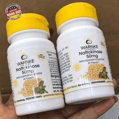 THUỐC CHỐNG ĐỘT QUỴ WARNKE NATTOKINASE 50MG - MẪU MỚI 2023