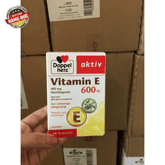 VIÊN UỐNG BỔ SUNG VITAMIN E DOPPELHERZ 40 VIÊN