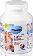 VITAMIN TỔNG HỢP MIVOLIS A-Z DEPOT CHO NGƯỜI DƯỚI 50 TUỔI