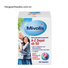 VITAMIN TỔNG HỢP MIVOLIS A-Z DEPOT AB CHO NGƯỜI TRÊN 50 TUỔI