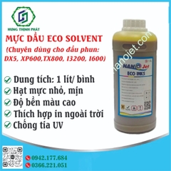 MỰC IN ECO SOLVENT – GIẢI PHÁP IN ẤN CHẤT LƯỢNG CAO CHO XƯỞNG IN QUẢNG CÁO