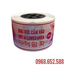 Cuộn rào cảnh báo, Cuộn rào công trình, cuộn rào công trường