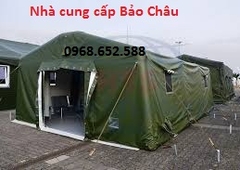 Nhà bạt trung đội 45m2, Nhà bạt quân đội cơ động