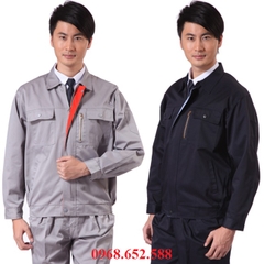 Quần áo bảo hộ lao động Pangrim , quần áo bảo hộ vải Kaki Nam Định